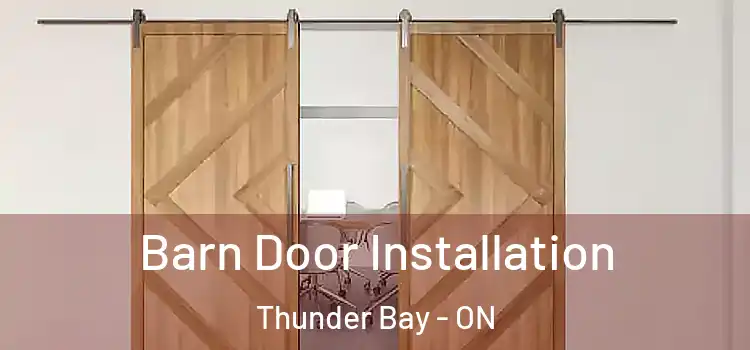  Barn Door Installation Thunder Bay - ON
