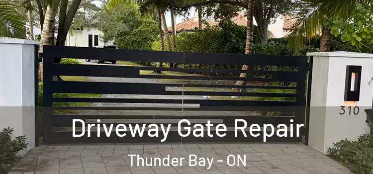 Driveway Gate Repair Thunder Bay - ON