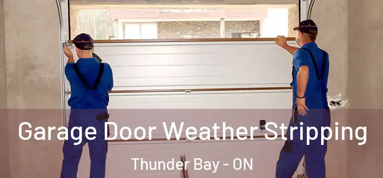  Garage Door Weather Stripping Thunder Bay - ON